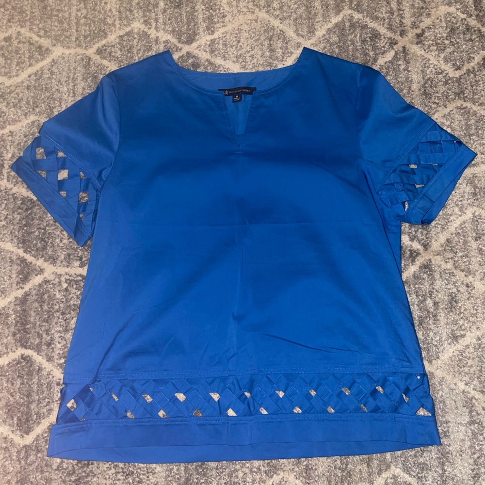 Blue woman’s brooks brothers top
